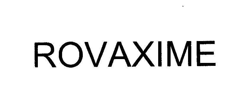 Mẫu nhãn hiệu ROVAXIME
