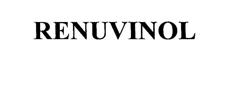 Mẫu nhãn hiệu RENUVINOL