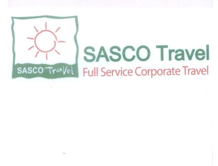 Mẫu nhãn hiệu SASCO Travel Full Service Corporate Travel