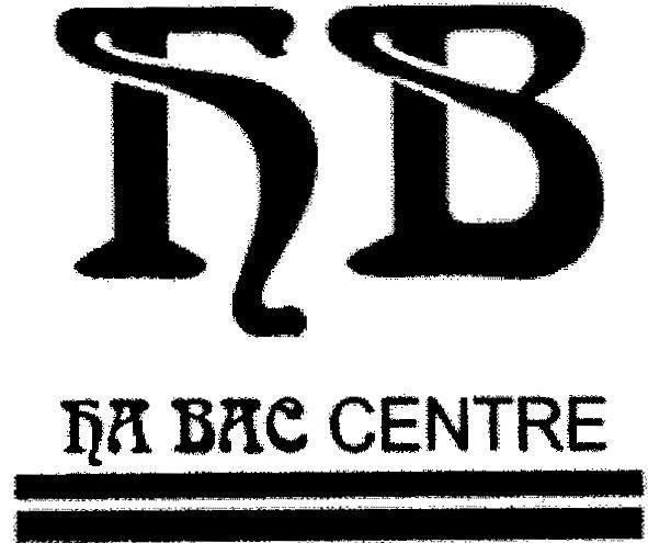 Mẫu nhãn hiệu hB hA BAC CENTRE