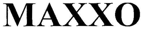 Mẫu nhãn hiệu MAXXO