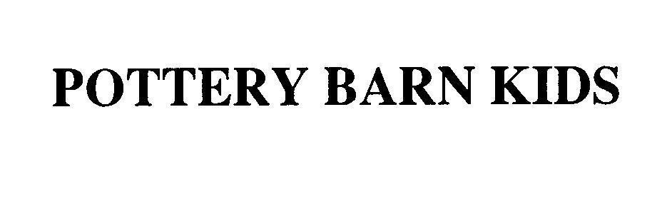 Mẫu nhãn hiệu POTTERY BARN KIDS