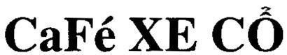 Mẫu nhãn hiệu CaFé Xe Cổ