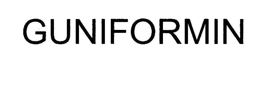 Mẫu nhãn hiệu GUNIFORMIN