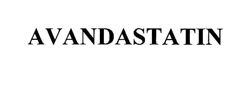 Mẫu nhãn hiệu AVANDASTATIN