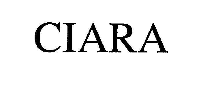 Mẫu nhãn hiệu CIARA