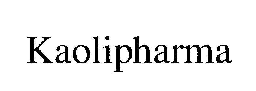 Mẫu nhãn hiệu Kaolipharma