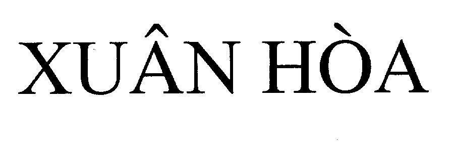 Mẫu nhãn hiệu Xuân Hoà