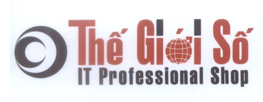 Mẫu nhãn hiệu Thế Giới Số IT Professional Shop