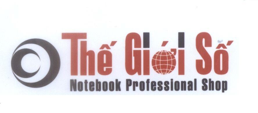 Mẫu nhãn hiệu Thế Giới Số Notebook Professional Shop