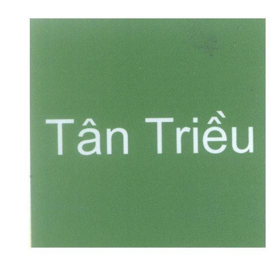 Mẫu nhãn hiệu Tân Triều