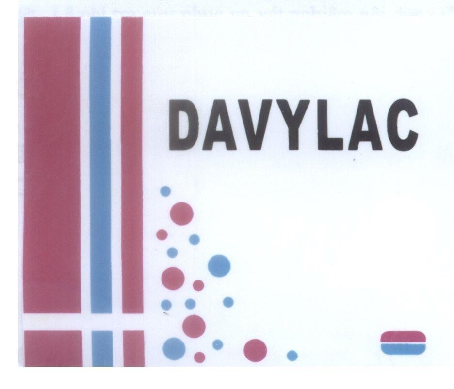 Mẫu nhãn hiệu DAVYLAC