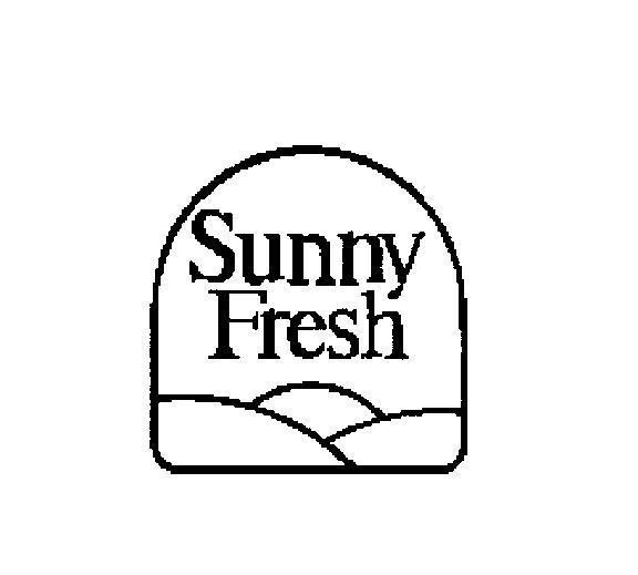 Mẫu nhãn hiệu Sunny Fresh
