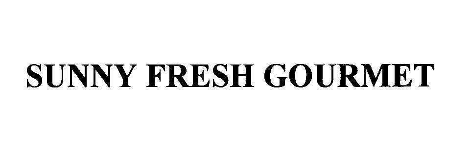 Mẫu nhãn hiệu SUNNY FRESH GOURMET