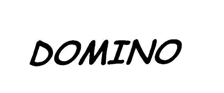 Mẫu nhãn hiệu DOMINO