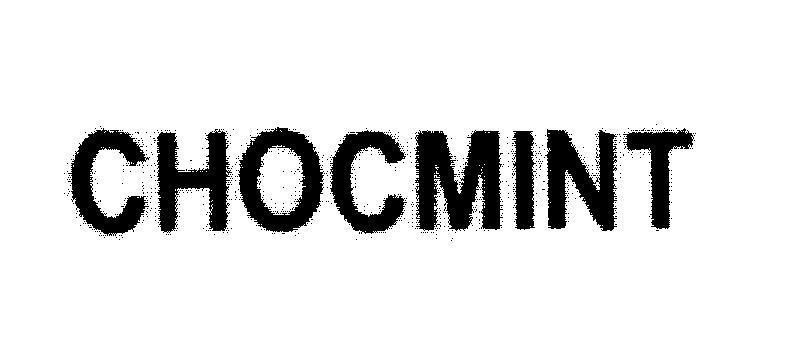 Mẫu nhãn hiệu CHOCMINT