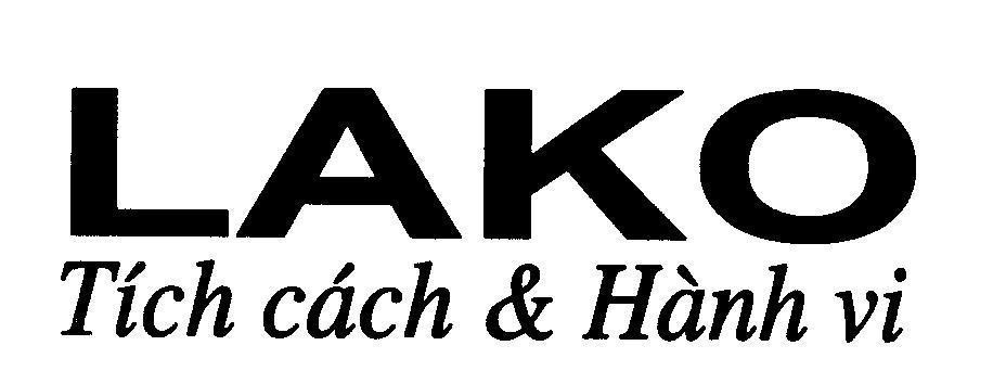Mẫu nhãn hiệu LAKO Tính cách & Hành vi