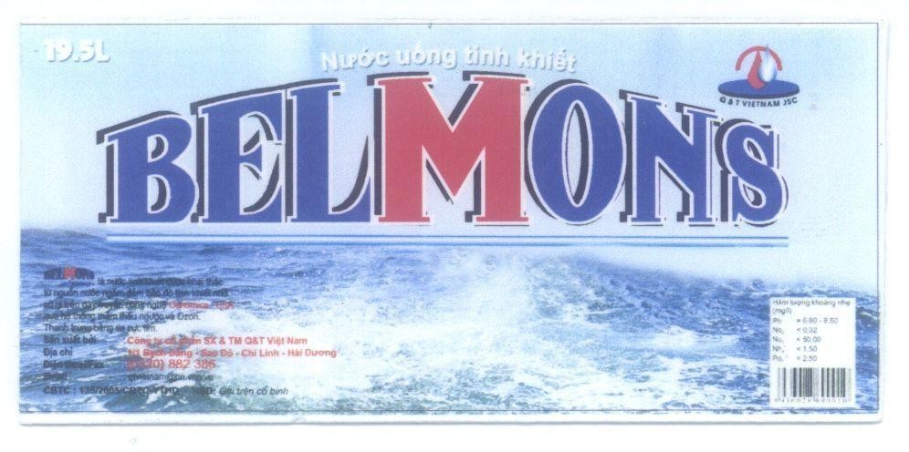 Mẫu nhãn hiệu Q & T Việt Nam - JSC BELMONS