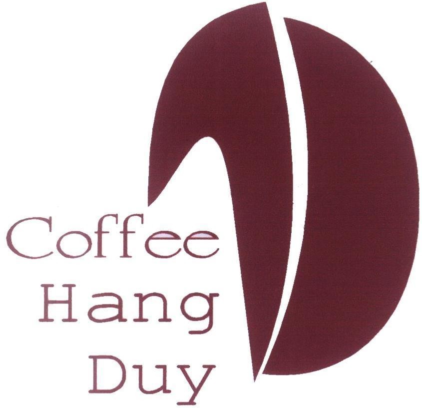 Mẫu nhãn hiệu Hang Duy Coffee