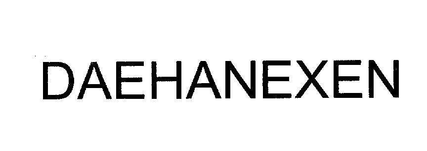 Mẫu nhãn hiệu DAEHANEXEN