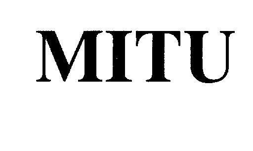 Mẫu nhãn hiệu MITU
