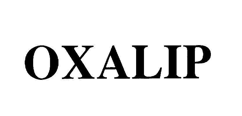 Mẫu nhãn hiệu OXALIP