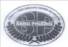 Mẫu nhãn hiệu SANG PHƯƠNG SP CÔNG TY TNHH - Sản Xuất - Thương Mại - Dịch Vụ