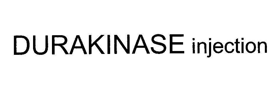 Mẫu nhãn hiệu DURAKINASE injection