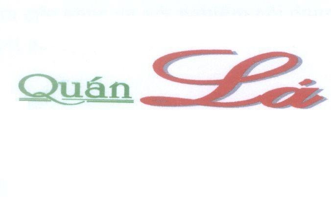 Mẫu nhãn hiệu Quán Lá