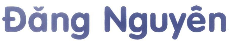 Mẫu nhãn hiệu Đăng Nguyên
