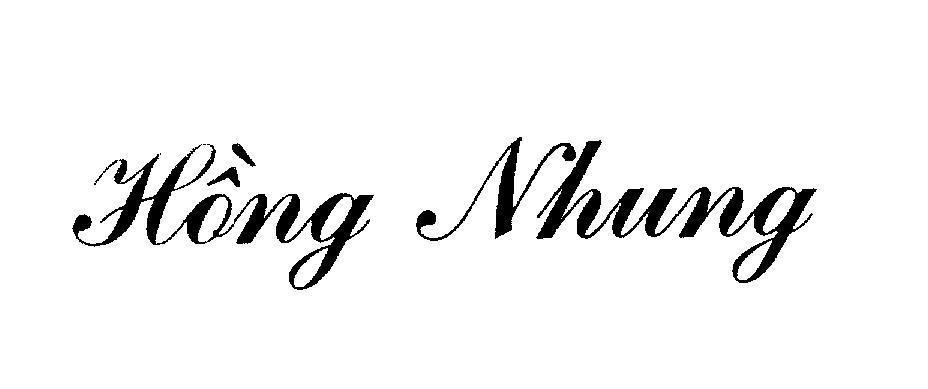 Mẫu nhãn hiệu Hồng Nhung