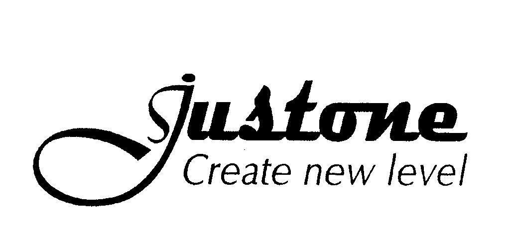 Mẫu nhãn hiệu justone Create new level