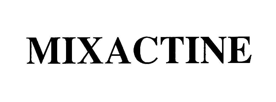 Mẫu nhãn hiệu MIXACTINE