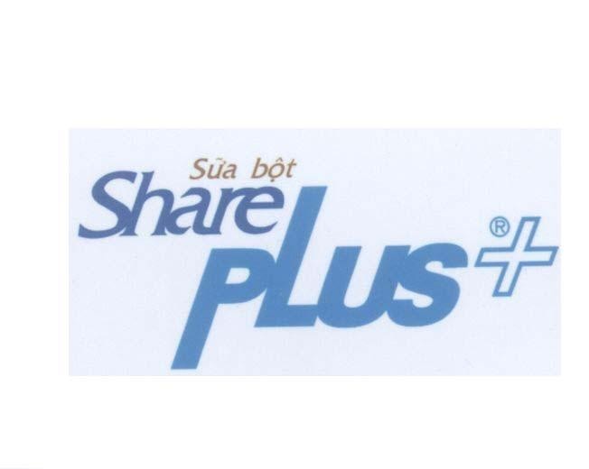 Mẫu nhãn hiệu Share Sữa bột PLUS