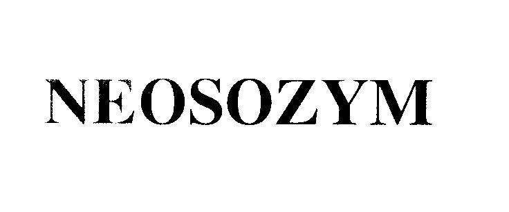 Mẫu nhãn hiệu NEOSOZYM