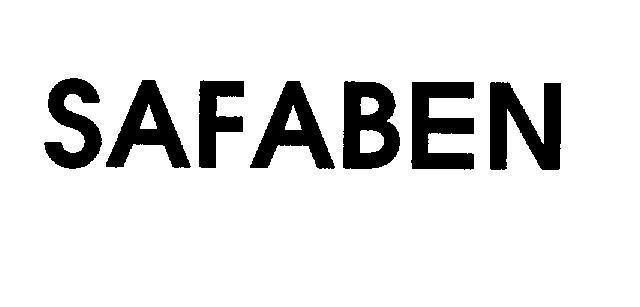 Mẫu nhãn hiệu SAFABEN