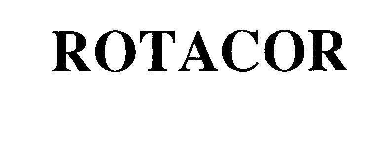 Mẫu nhãn hiệu ROTACOR