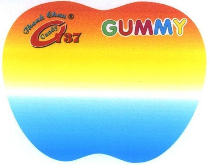 Mẫu nhãn hiệu Thanh Chau C 737 Candy GUMMY