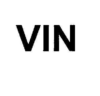 Mẫu nhãn hiệu VIN