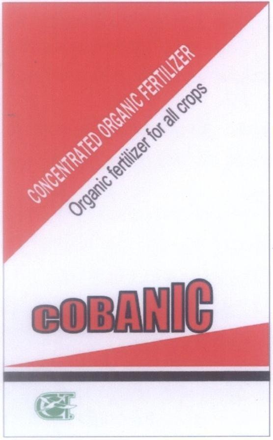Mẫu nhãn hiệu CT COBANIC CONCENTRATED ORGANIC FERTILIZER Organic fertilizer for all crops