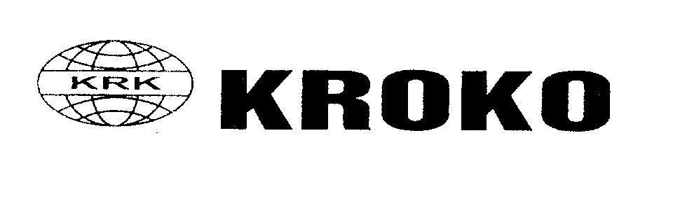 Mẫu nhãn hiệu KRK KROKO