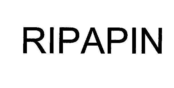 Mẫu nhãn hiệu RIPAPIN