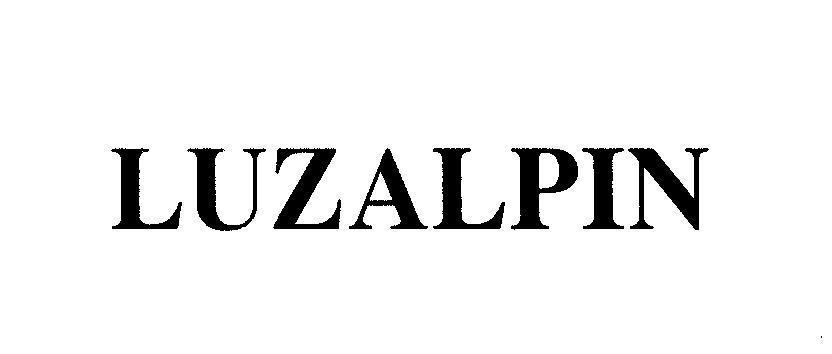 Mẫu nhãn hiệu LUZALPIN
