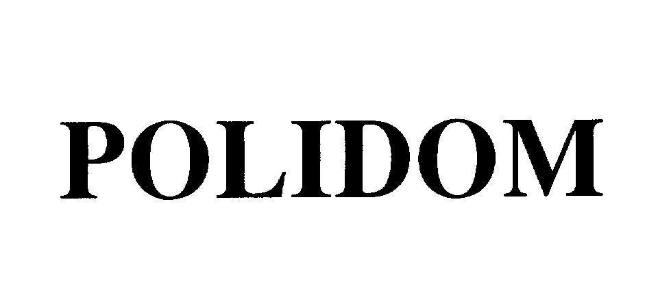 Mẫu nhãn hiệu POLIDOM