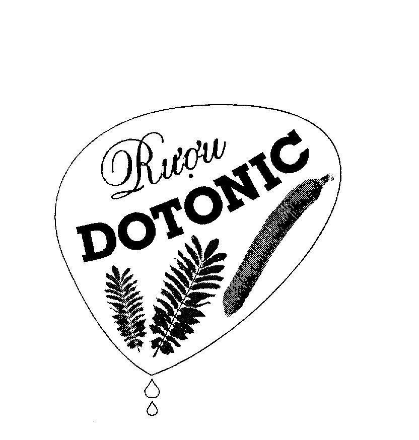 Mẫu nhãn hiệu Rượu DOTONIC