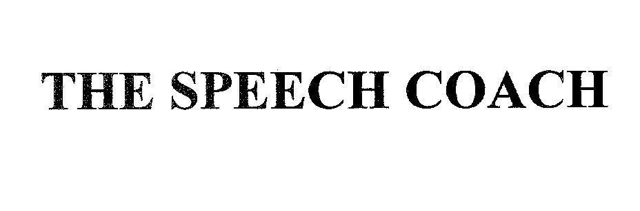 Mẫu nhãn hiệu THE SPEECH COACH