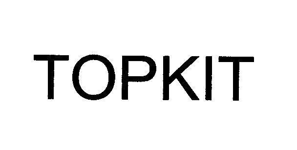 Mẫu nhãn hiệu TOPKIT