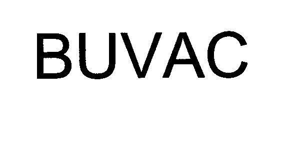 Mẫu nhãn hiệu BUVAC