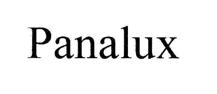 Mẫu nhãn hiệu Panalux