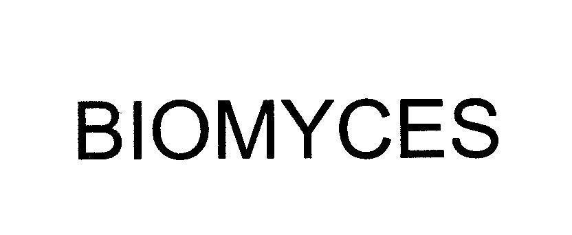 Mẫu nhãn hiệu BIOMYCES